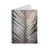 Spiral Notebook - Ruled Line - Front Feather Fishbone