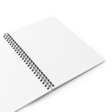 Spiral Notebook - Ruled Line - Front Feather Fishbone