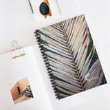 Spiral Notebook - Ruled Line - Front Feather Fishbone