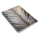 Spiral Notebook - Ruled Line - Front Feather Fishbone